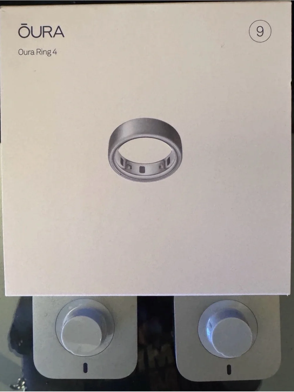 Oura Ring 4 Brushed Silver Smart Sleep & Activity Ring